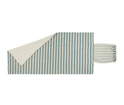 Toalla con Mochila de Playa Portofino Blue Stripes