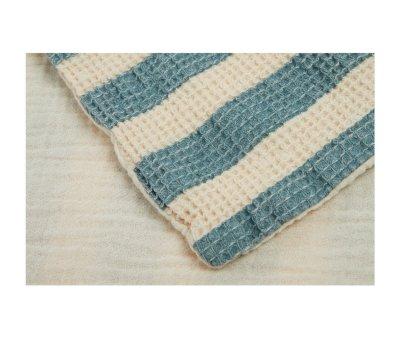 Toalla con Mochila de Playa Portofino Blue Stripes