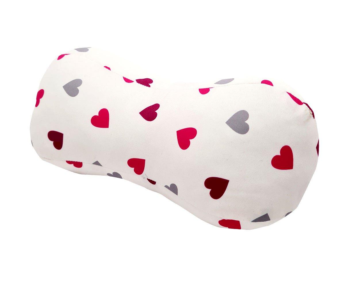 Coussin Beach BTBOX Hearts Peanut