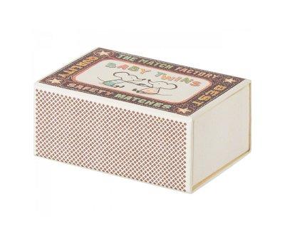 Ratoncitos Gemelos Bebs en Caja