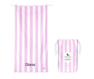TToalha de Secagem rpida personalizvel Microfibra L  Lombok Lilac