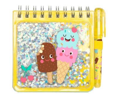 Bloc de Notas Brillante Be Happy Helados