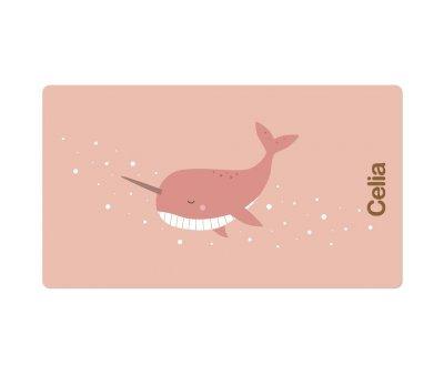 Telo Microfibra Narwhal Personalizzabile