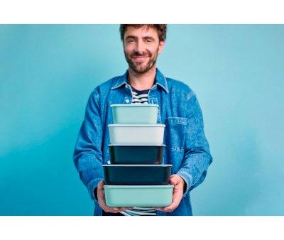 Caja de Almuerzo Easyclip 700ml Nordic White