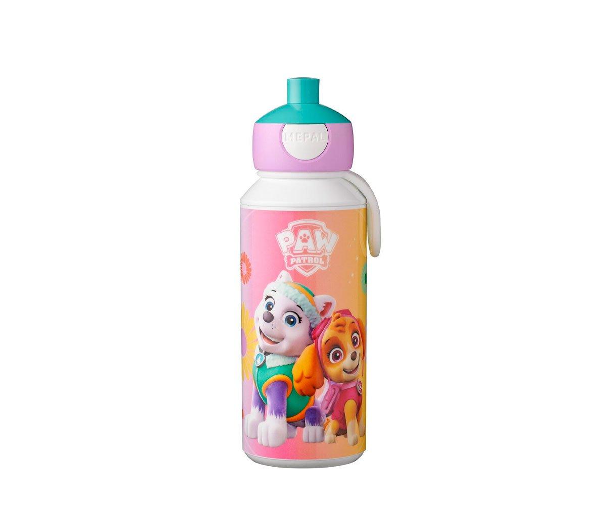 Paw Patrol Rosa Borraccia in Plastica 550ml con Cannuccia Bambina Scuola -  LaTuaPreferita