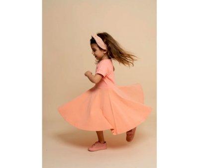Vestido Corao nas costas Blush Bloom Coral Rouge