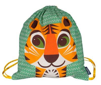 Mochila Saco Tigre Geomtrico Personalizable