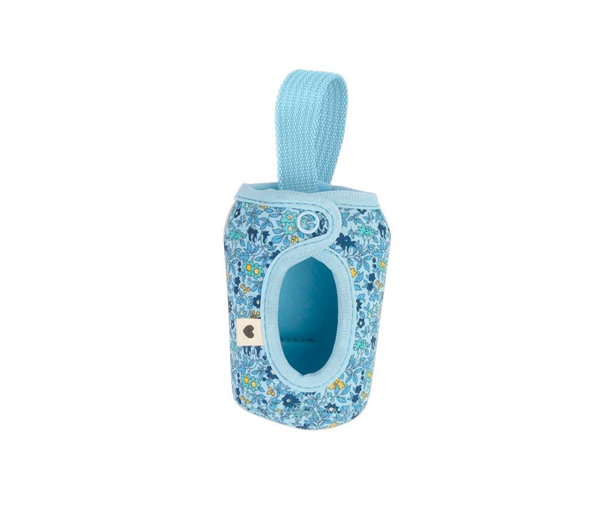 Petite housse Biberon BIBS Liberty Camomille Lawn Baby Blue