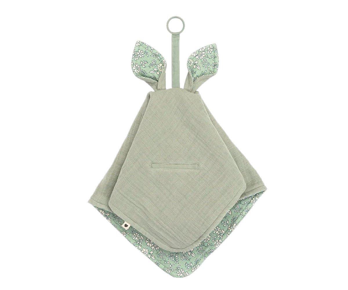 Doudou Kangourou BIBS Liberty Capel Sage