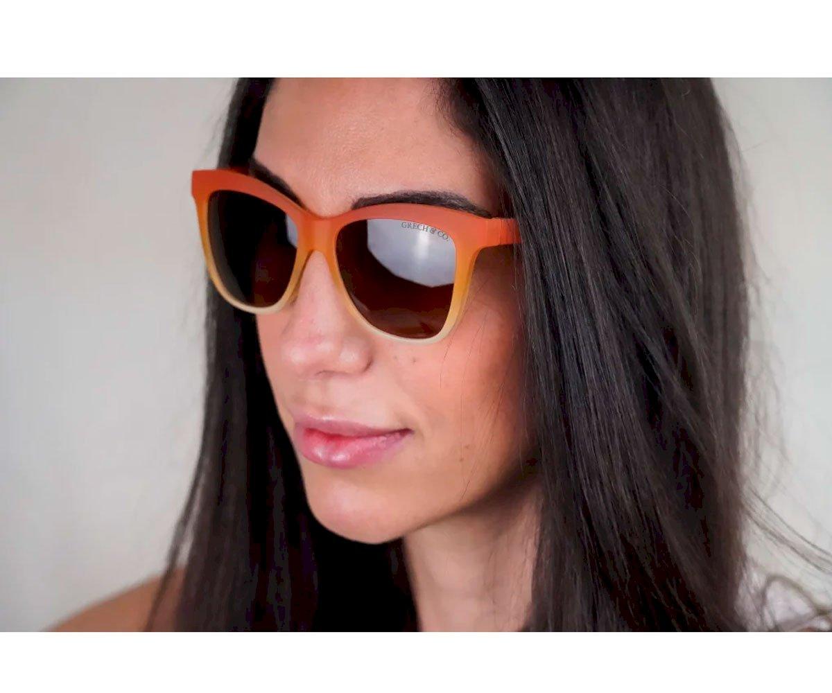 Óculos De Sol Para Adultos Sienna Ombre Polarized Wayfarer