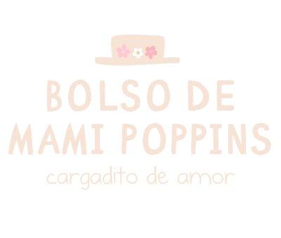 Bolsa Mostarda com design Mommy Poppins
