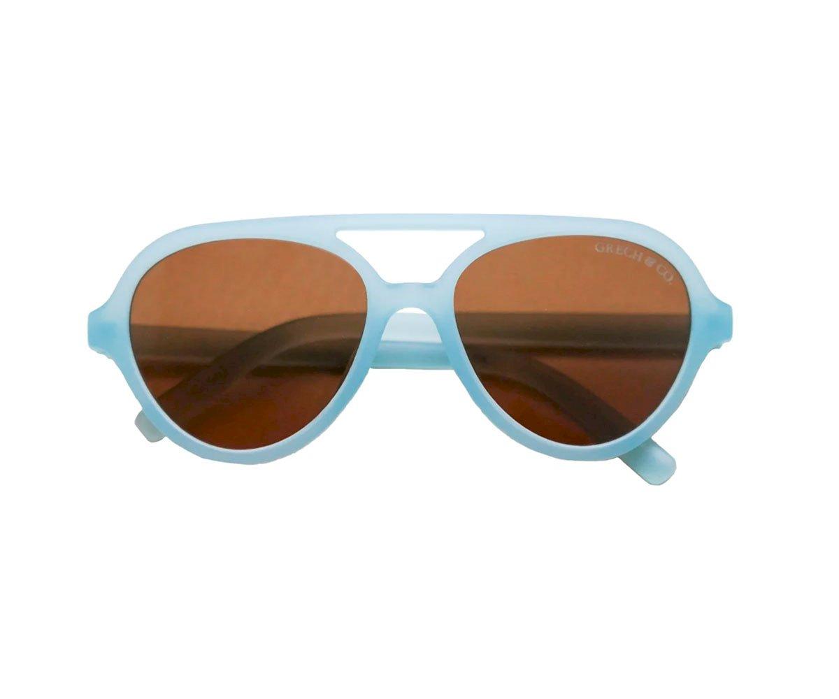 Lunettes de soleil aviateur polarisées Sky Blue (9-14 ans) - Tutete