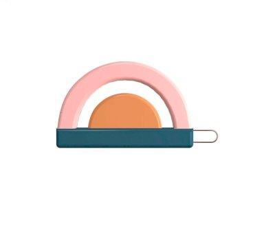 Fermaglio Capelli Horizon Desert Teal/Blush Bloom