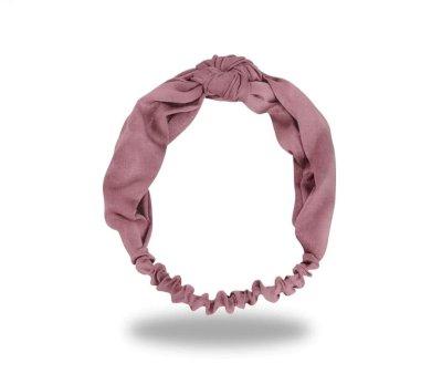Diadema Nudo Mauve Rose