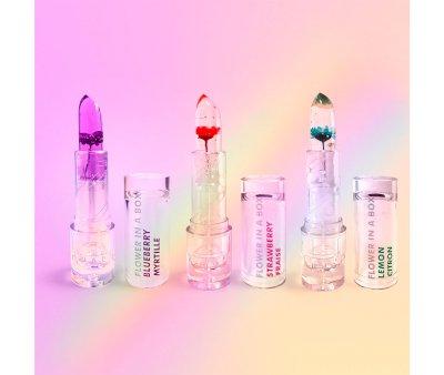 Balsamo Labbra Vegano Flower in a Box Mirtillo