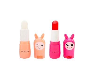 2 Blsamos Labiales Starlight Coral Fucsia Veganos