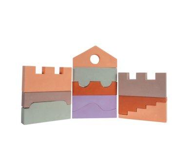 Puzzle Blocks Earth Gomma Eva 11 pezzi
