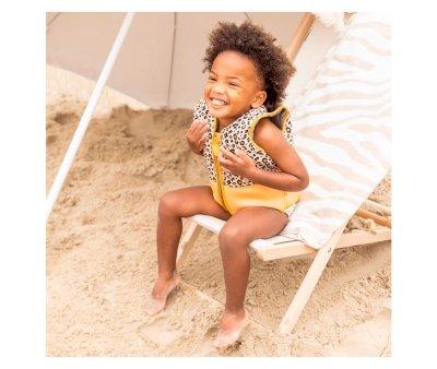 Giacca Galleggiante Leopard Beige 3-6 anni