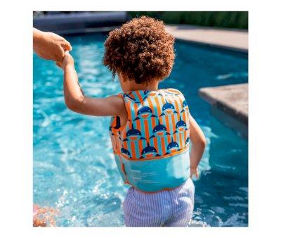 Colete Flutuador  Shark 4-6 anos