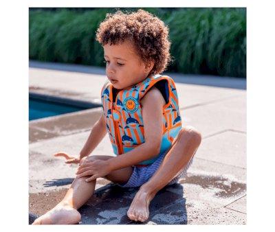 Colete Flutuador  Shark 4-6 anos