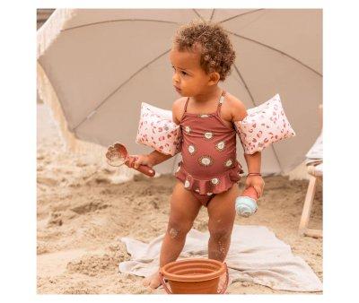 Braccioli Gonfiabili Leopard Old Pink 2-6 anni