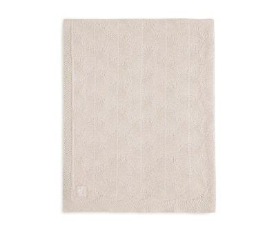 Manta GOTS Shell Knit Nougat 100x150cm