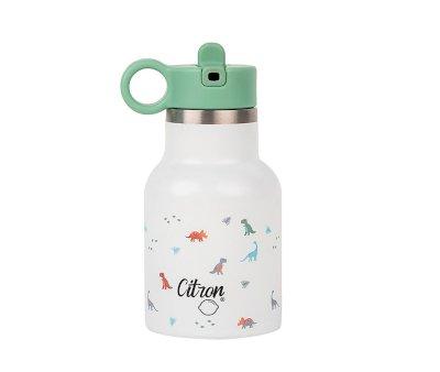 Bouteille isotherme Dino Green 250 ml