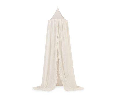 Baldacchino Culla Vintage Ruffle Ivory