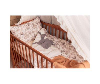 Baldacchino Culla Vintage Ruffle Ivory