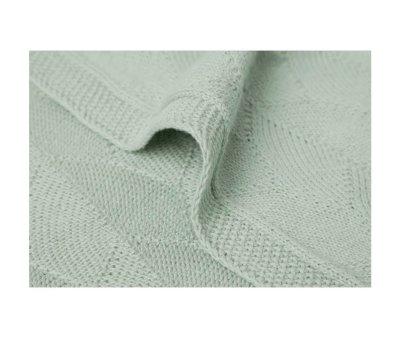 Manta Arrullo Shell Knit Sea Foam GOTS