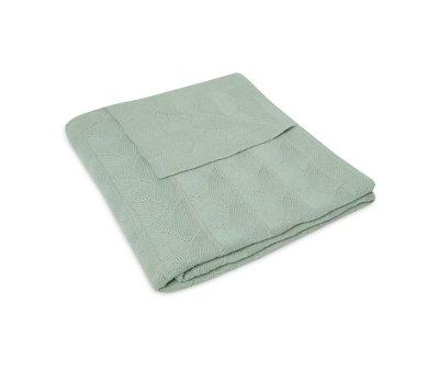 Copertina Shell Knit Sea Foam GOTS 100x150cm