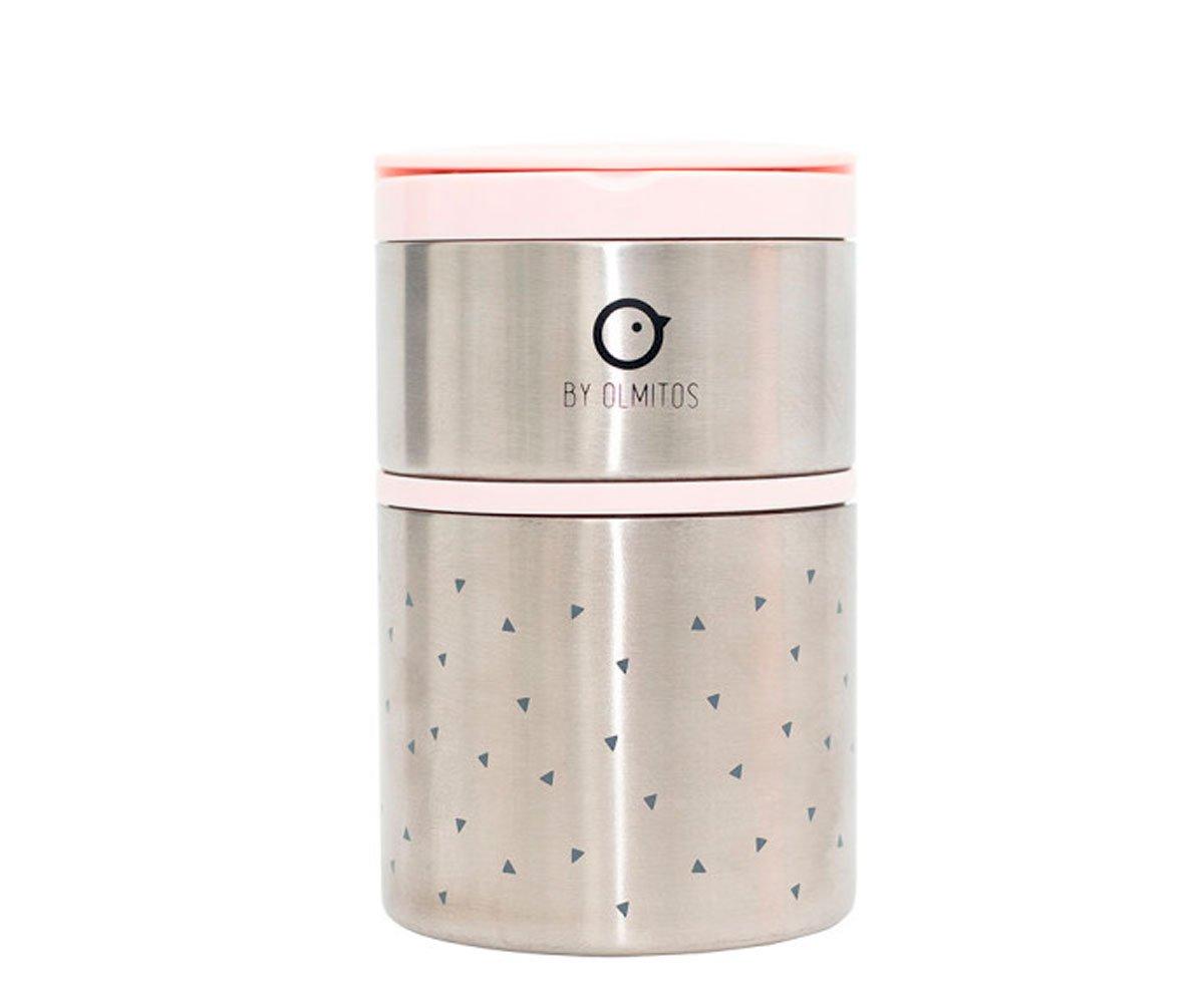 Thermos Solidi Triangles Pink - Tutete