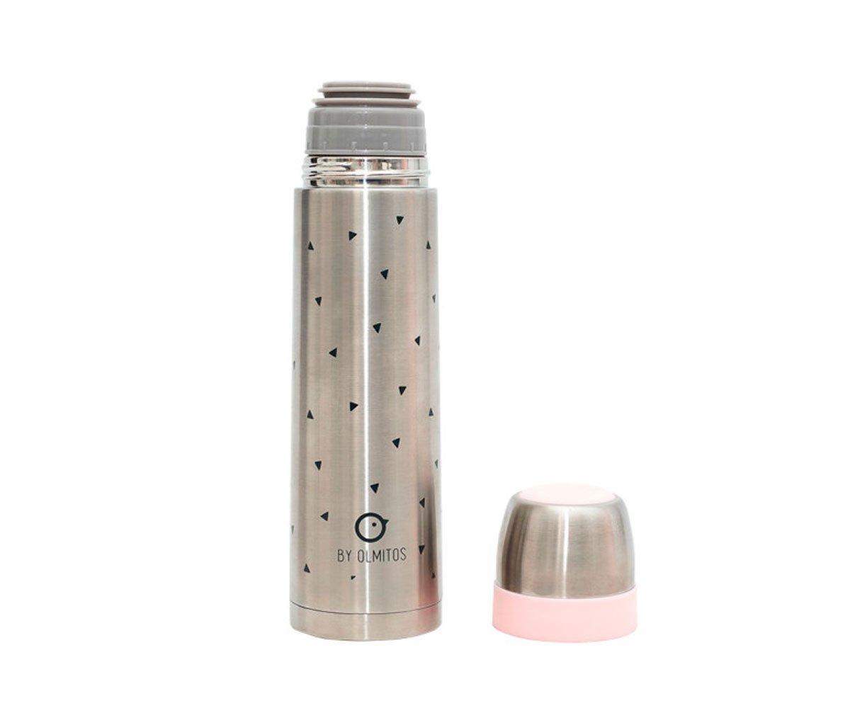 Thermos Acciaio Triangles Pink