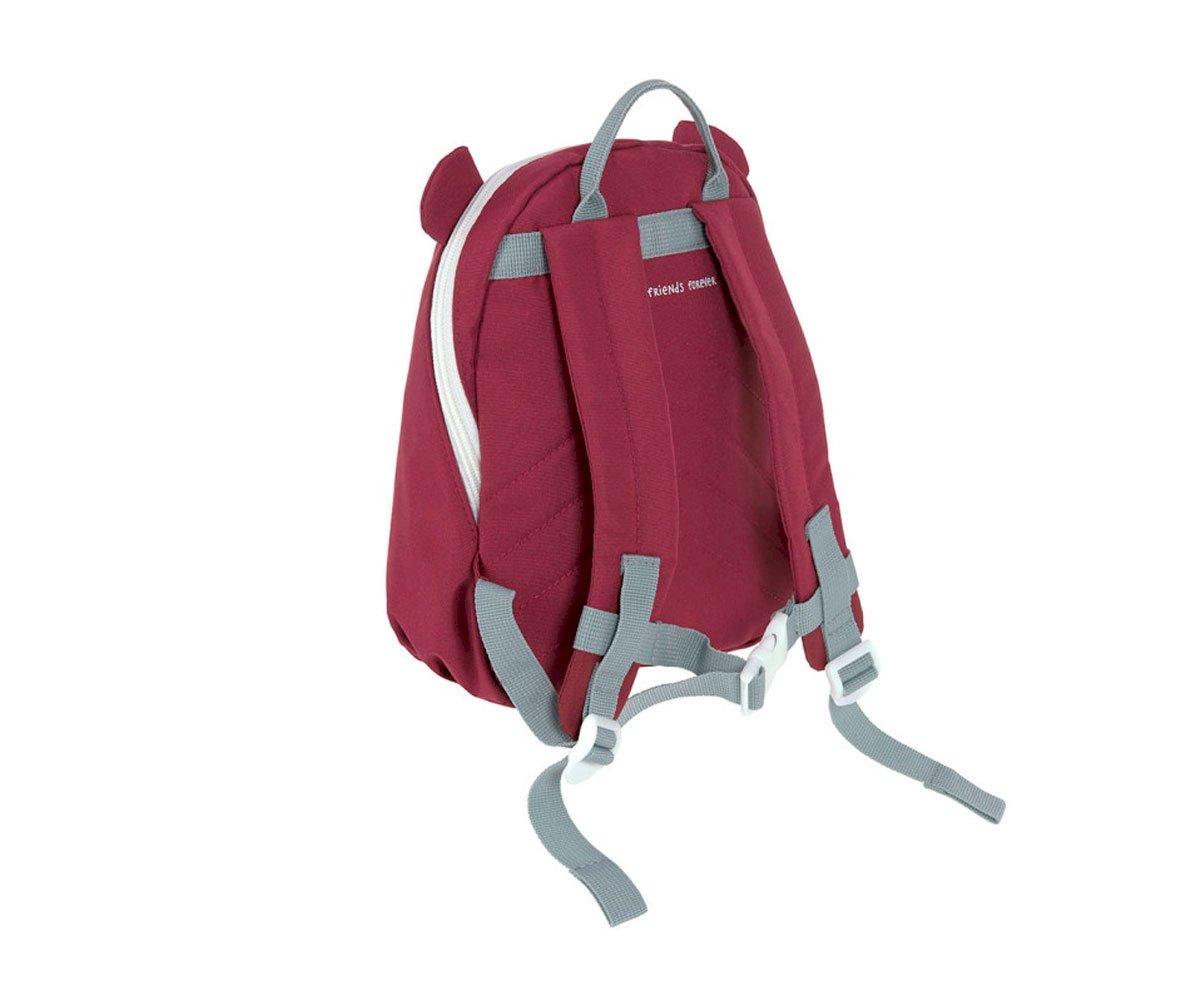 Mochila Infantil Mini Bear Burgundy Personalizable