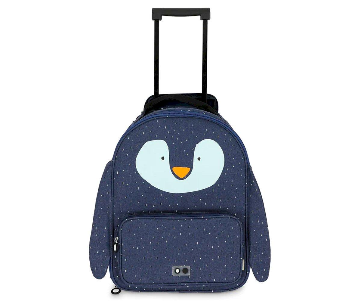 Mochila Mala Trixie Mr. Penguin Com Rodas