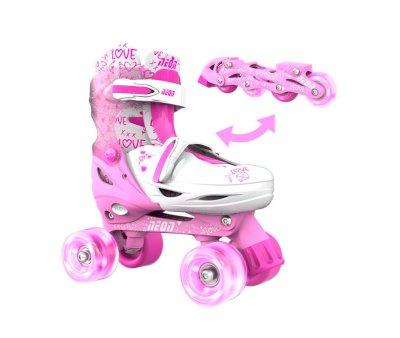 Pattini Combo Neon Pink T.34-38 Yvolution