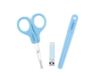 Set de manucure volutif bleu