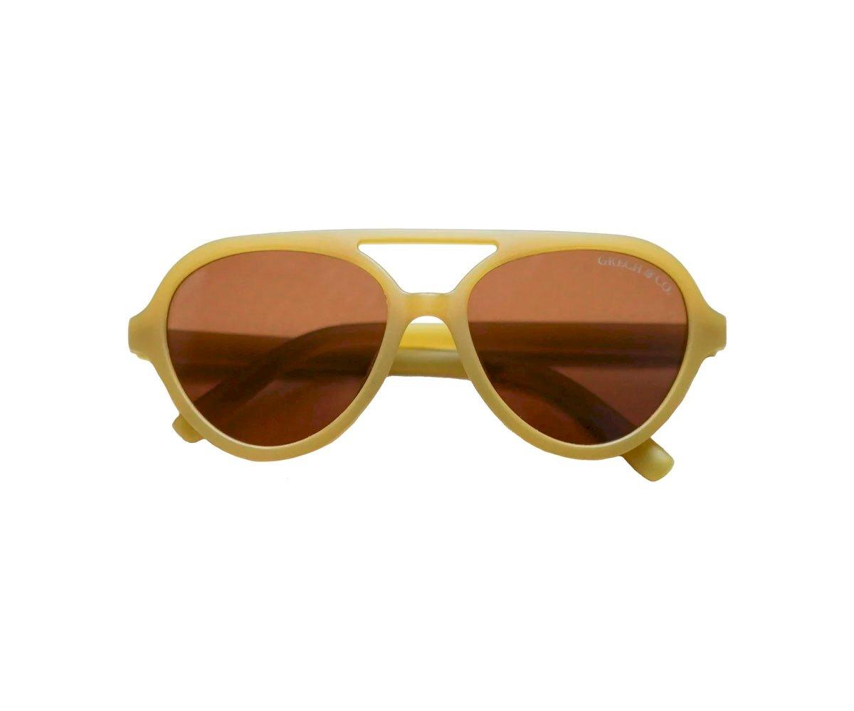 Occhiali Da Sole Aviator Polarizzati Chartreuse Baby (0-2)