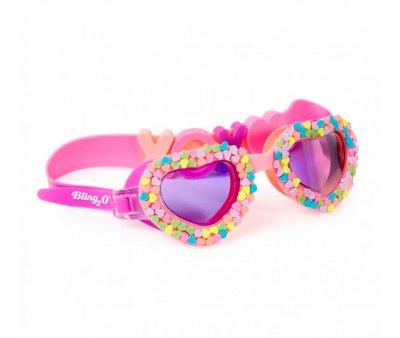 Swimming Goggles Cake Heart