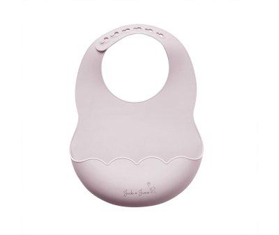 Babero Silicona Light Pink