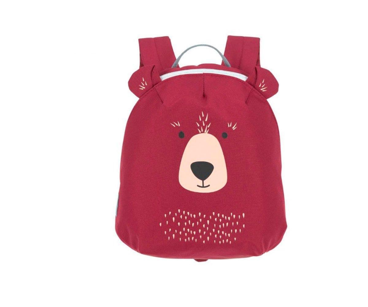 Mochila Infantil Mini Bear Burgundy Personalizable