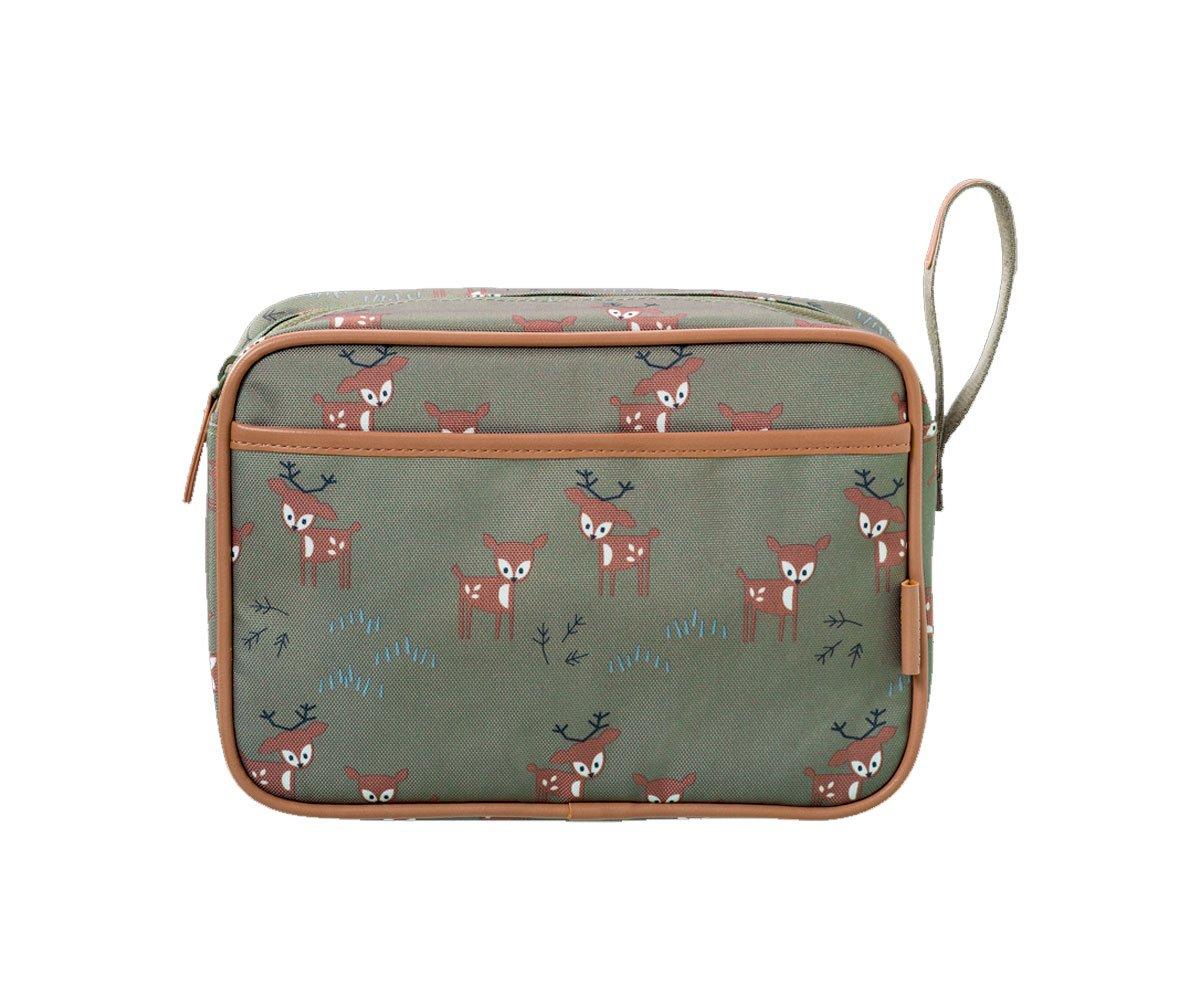 Trousse De Toilette Imperméable Green Fawn