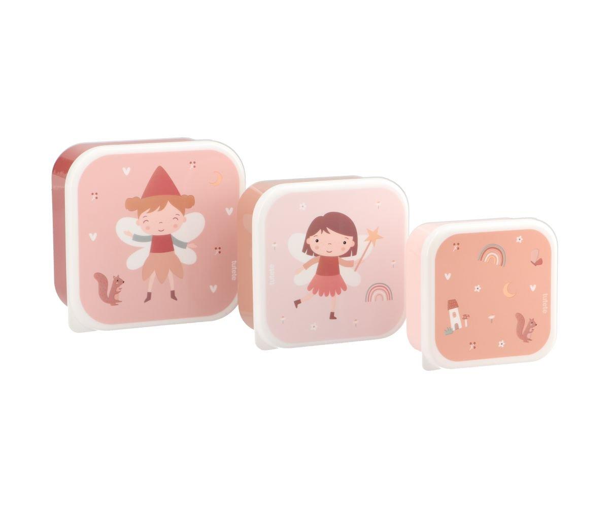 3 Cajas Almuerzo Wild Fairies