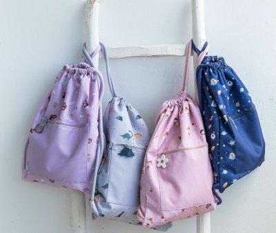 Mochila Saco Impermevel Personalizvel Dinos World