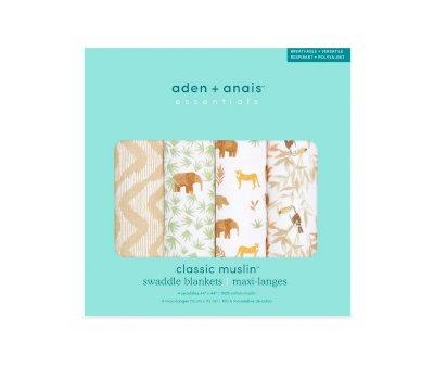 Pack 2 Mussoline Aden+Anais Classic Tanzania