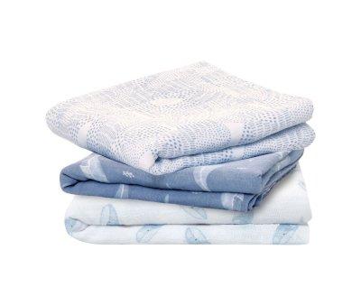 Pack 3 Teli Multiuso Musy Aden+Anais Organic Oceanic