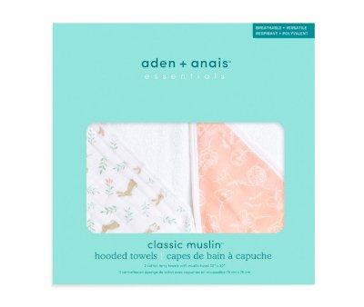 2 Capas de Banho Classic Blushing Bunnies Aden+Anais
