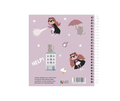 Petit Agenda Enfant Personnalisable Tutete Fantastic Girl
