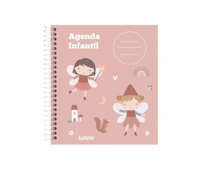 Pequea Agenda Guardera Personalizable Tutete Wild Fairies