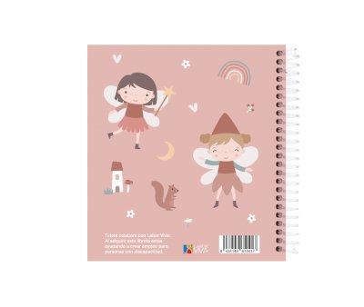 Pequea Agenda Guardera Personalizable Tutete Wild Fairies